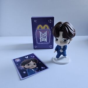 NEW McDonald's TinyTAN V Figurine (Throwback Edition)